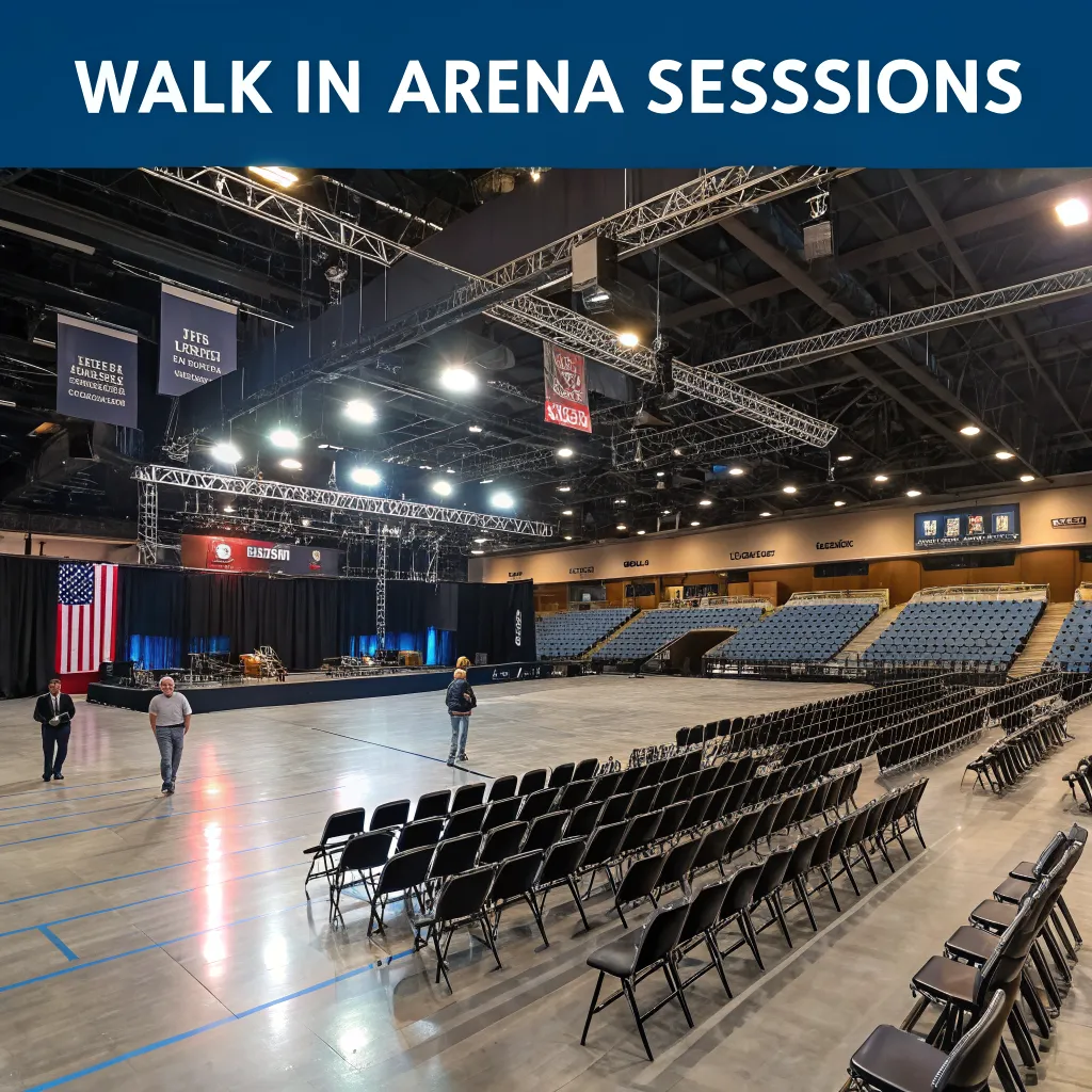 Sesiune Walk-in Arena